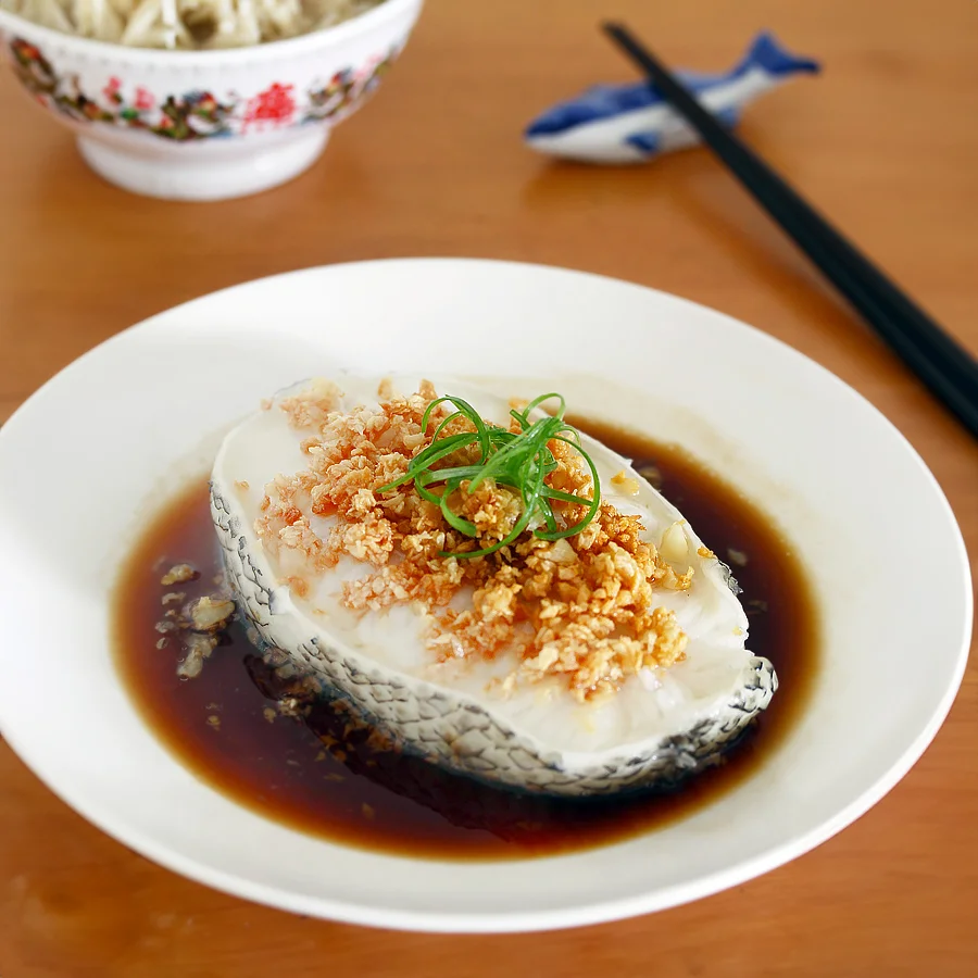 Hong Kong Steamed Cod