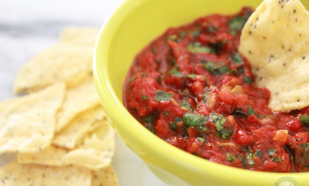 Roasted Red pepper salsa