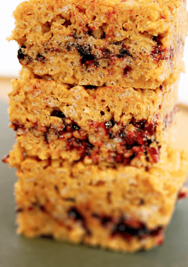 peanut butter rice brown crispy treats recipe jam