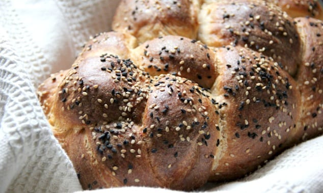 Challah with sourdough