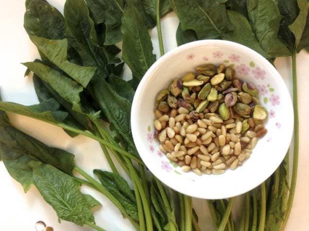 Brown Rice Pumpkin Risotto with Pine Nut Butter 3