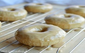 Baked Guinness Donuts with Irish Cream Glaze