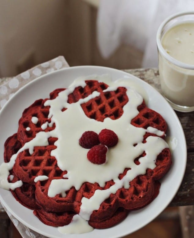 Red Velvet Waffle