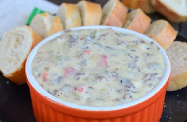 philly cheese steak queso