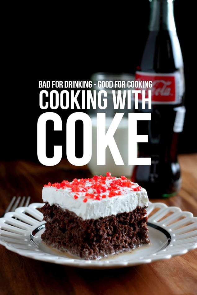 how to cook coke without baking soda using vinegar