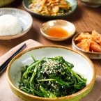 Sigeumchi-namul Korean Spinach Banchan
