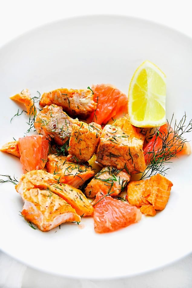 Salmon chunks 1428