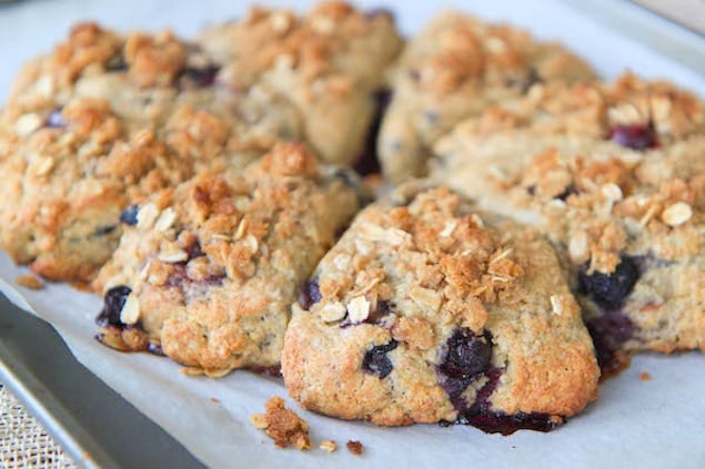 blueberry-scones