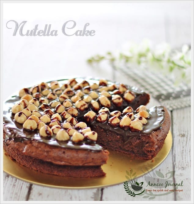 nutella cake 049