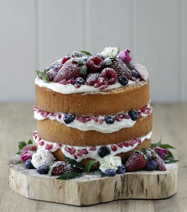 Ten Deliciously Naked Cakes