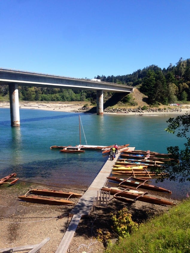 Juicy Peach Weekender Kayaking Big River Mendocino