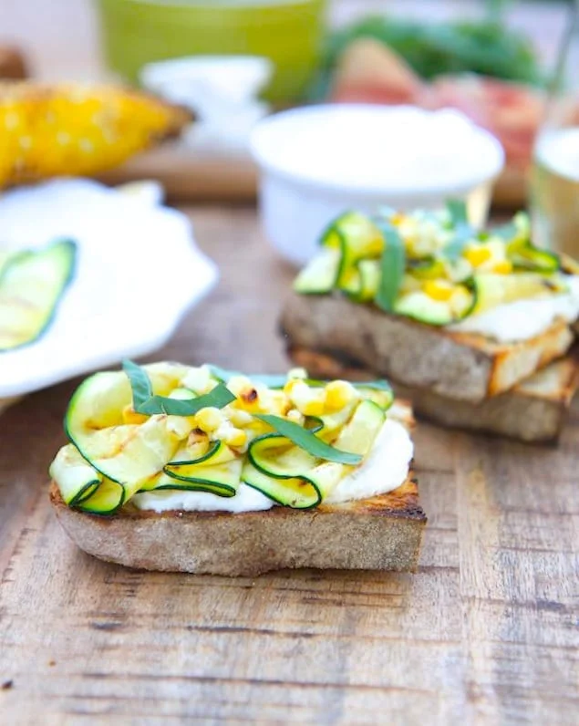 zucchini-and-corn-crostini