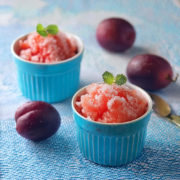 Refreshing Plum Granita Recipe