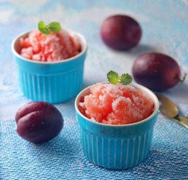 Refreshing Plum Granita Recipe