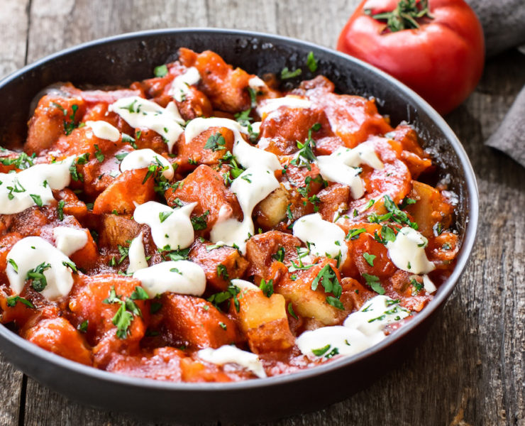 Roasted Patatas Bravas Recipe