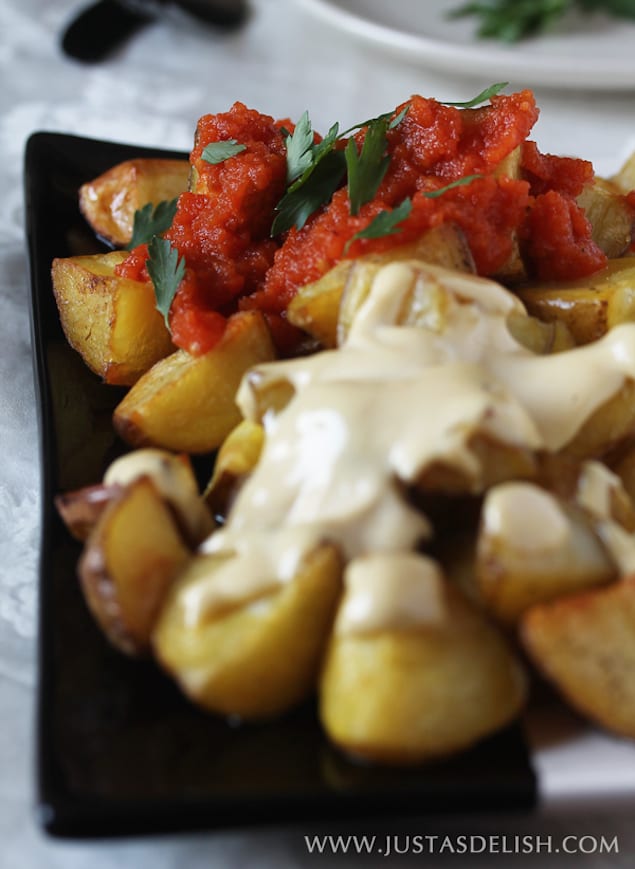 A Match Made In Heaven Patatas Bravas And Aioli Tapas