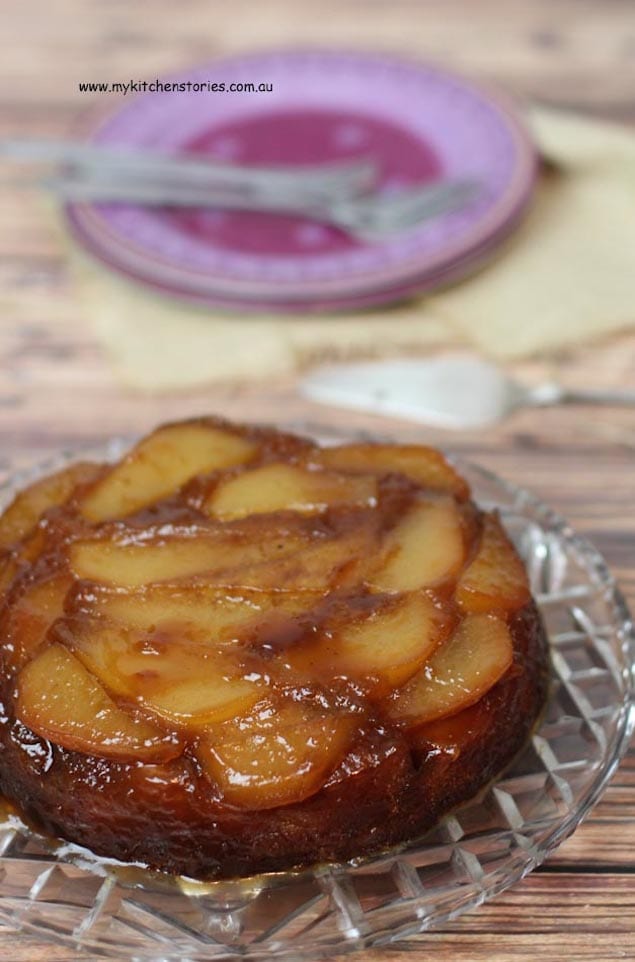 Pear-and-caramel-cake