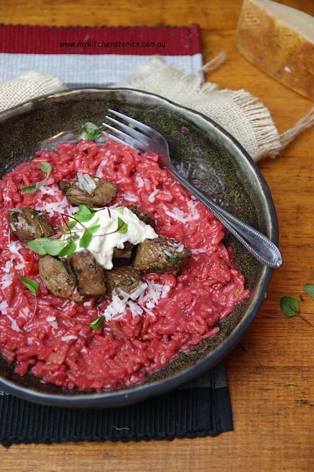 Beetroot-beef-and-horseradish-risotto