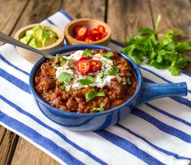 Spiced Chili Con Carne recipe