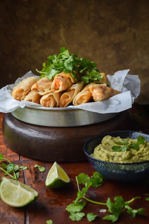 Creamy-Chicken-Taquitos-and-Cilantro-Lime-Avocado-Hummus6