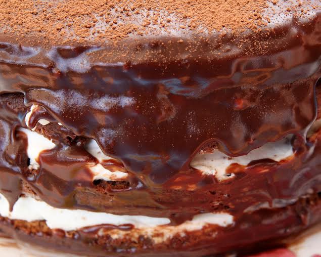 GLUTEN FREE DOUBLE CHOCOLATE CAKE-ph. g. giustolisi