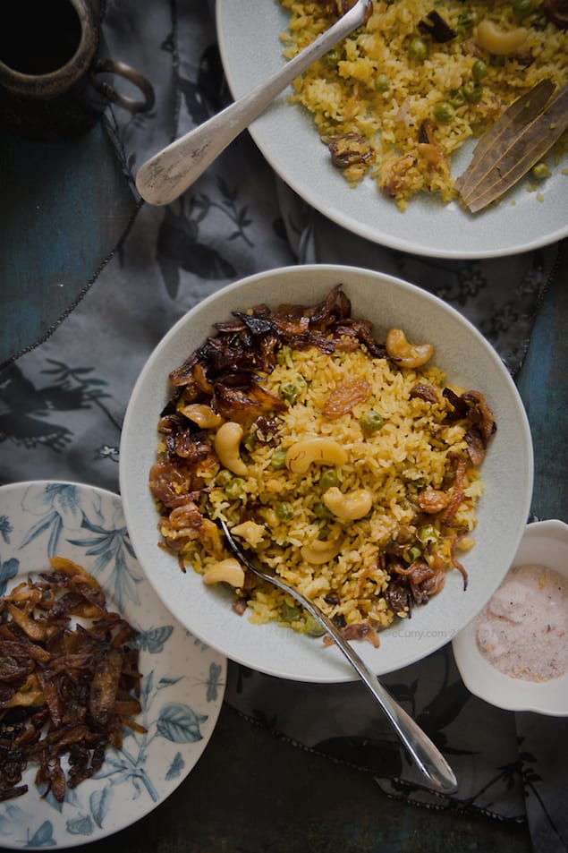 Bengali-Inspired Pilaf with Cashews and Raisins