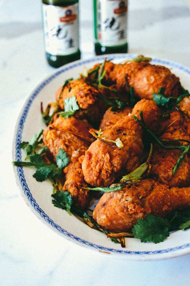 Five Spice Crispy Chicken Drumsticks