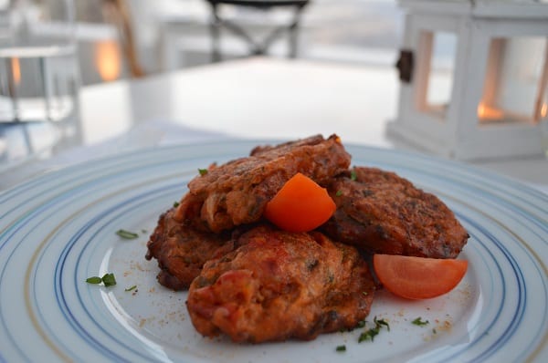 Chef Avgoulis' Santorini Tomato comfort food.