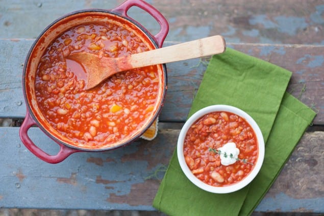 Vegetarian Lentil Chili