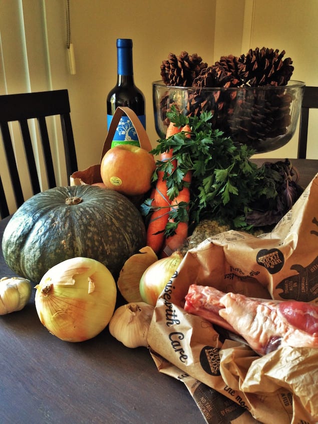 stew ingredients