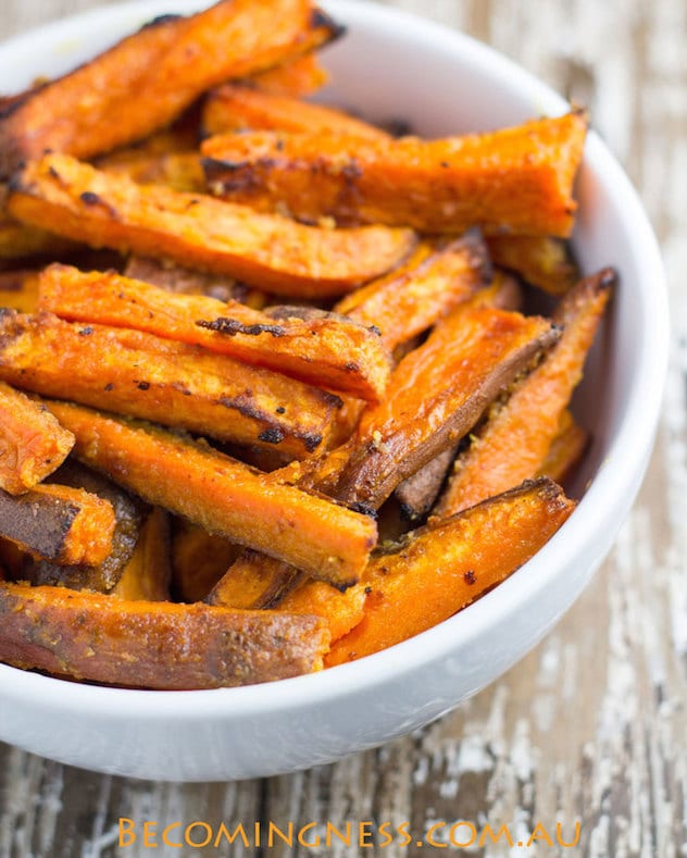 Oven Baked Sweet Potato Fries Recipe