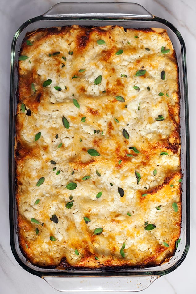 Lamb Lasagna with Moroccan Spices