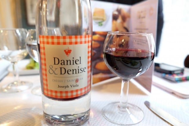 Daniel et Denise red wine