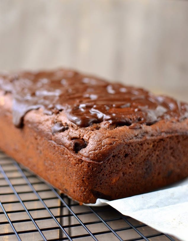 Chocolate Hazelnut Quick Bread