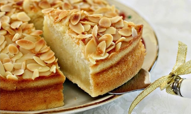 Vegan Almond Cake With Orange Glaze - The Daily Dish
