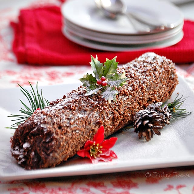 Buche de Noel by Ruby Rasa