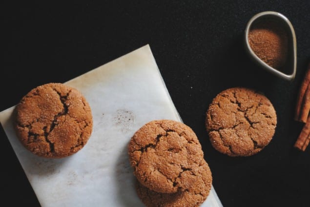 Apple Molasses Cookies