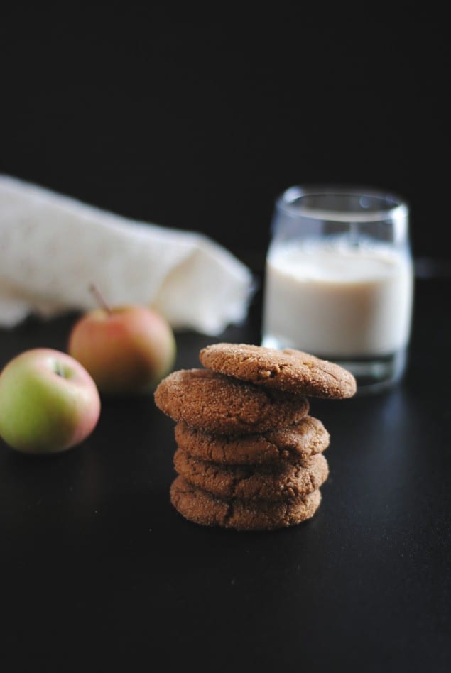 Apple Molasses Cookies