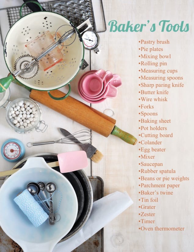 MustHave Baking Tools and Ingredients for the Perfect Pie or Tart