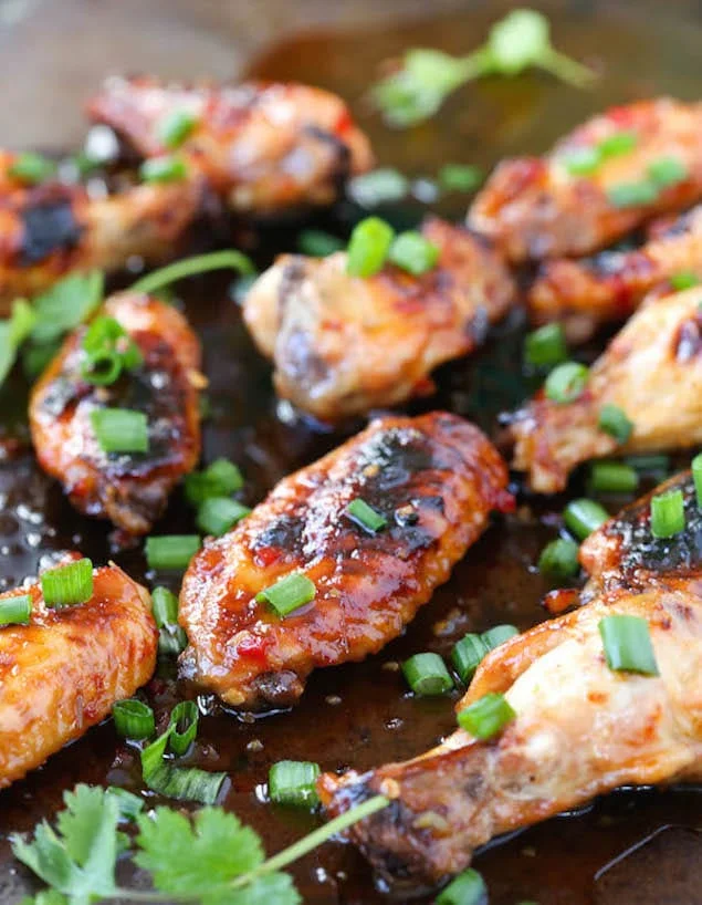 Sweet and Spicy Thai Chicken Wings