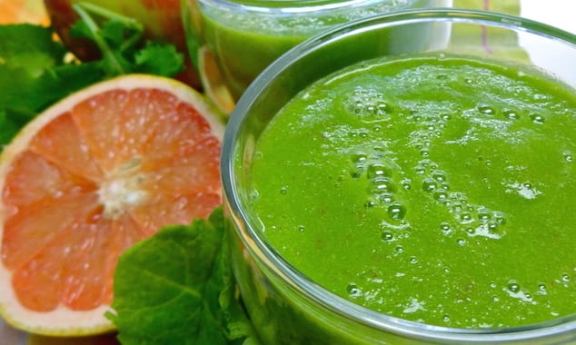 Grapefruit Green Smoothie