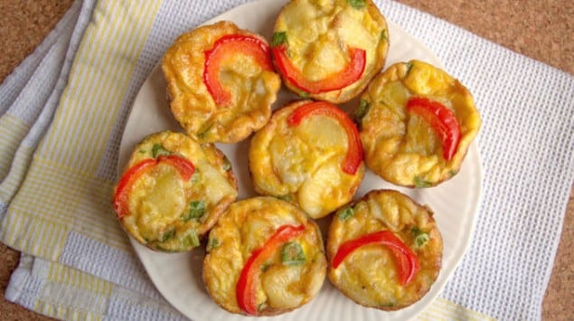 Spanish Omelette Muffins