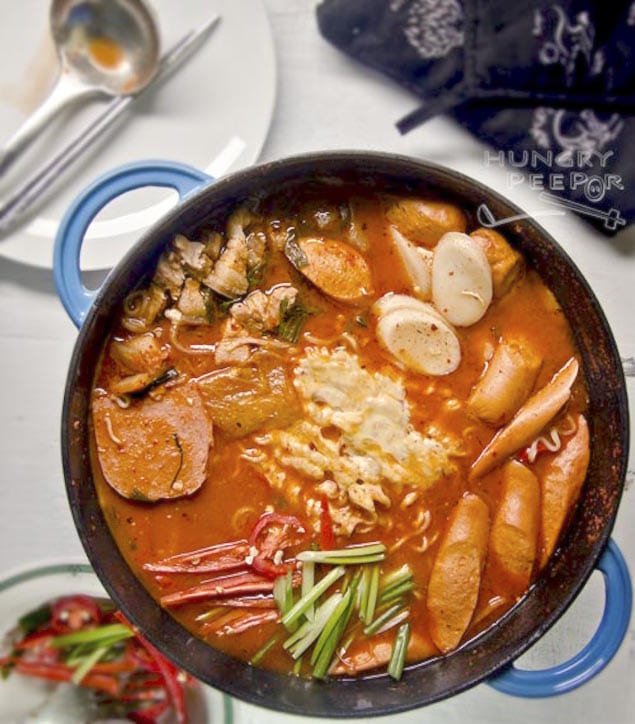 Vibrant Korean Budae Jjigae – Honest Cooking