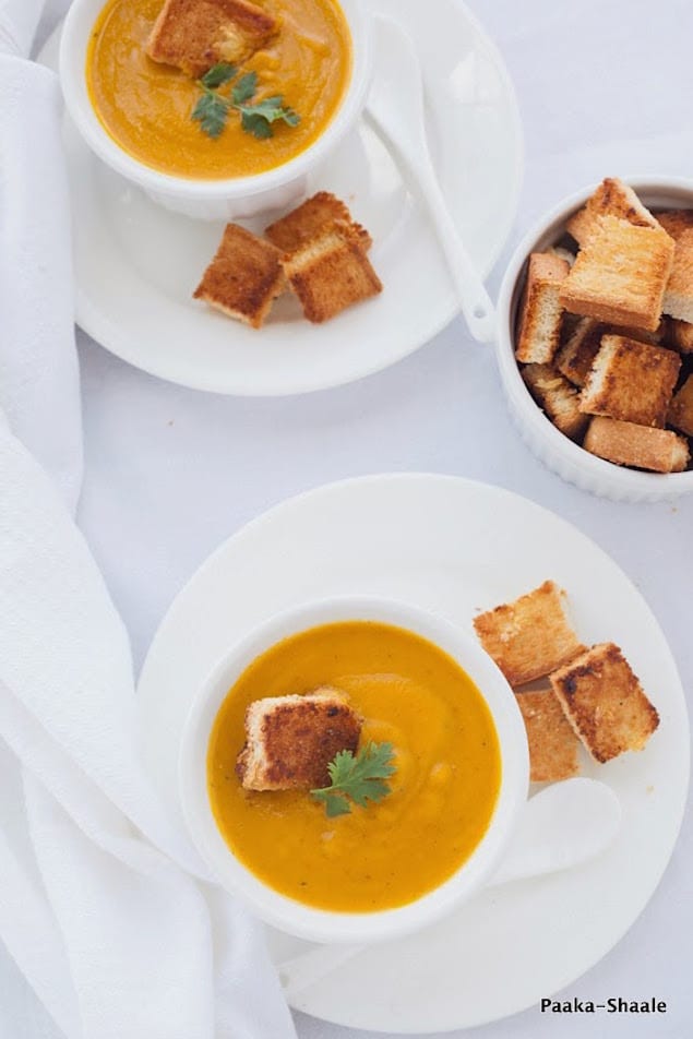 Smooth Spiced Carrot Soup