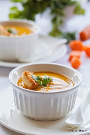 Smooth Spiced Carrot Soup