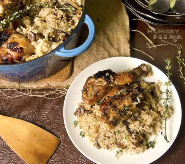 Cast-Iron-Chicken-Mushroom-Rice-3