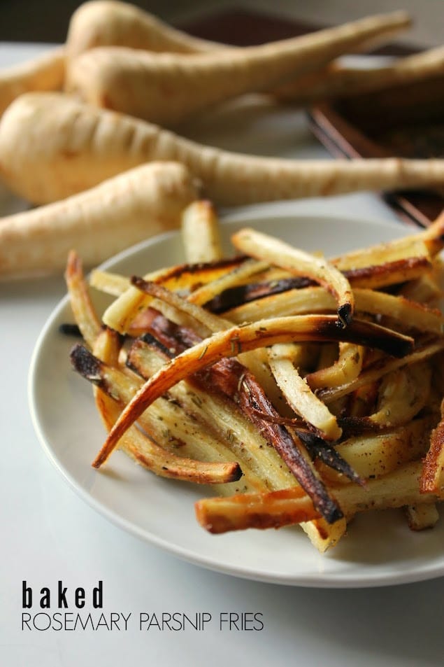 Rosemary Parnsip Fries