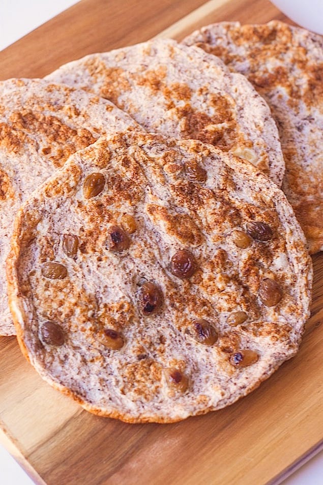 paleo-cinnamon-raisin-flatbread