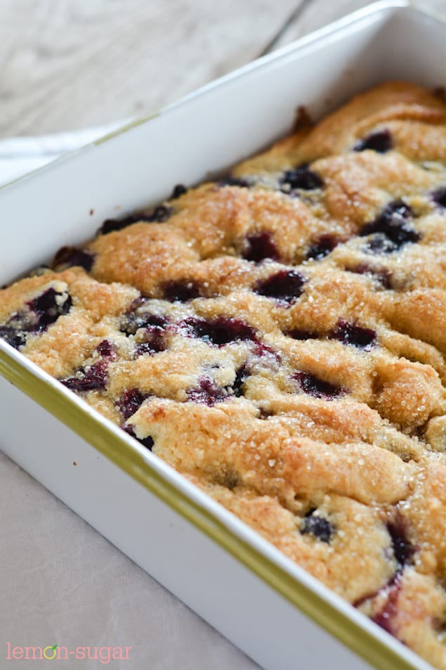 Simple Blueberry-Lemon Cake