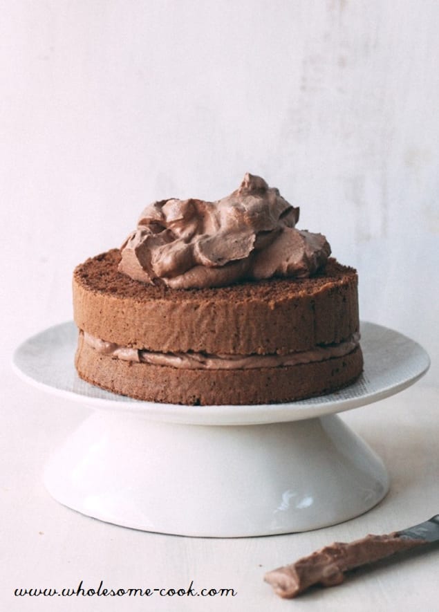 Gluten-free-Low-Sugar-Chocolate-Layer-Cake-with-Salted-Caramel-and-Sesame-Snaps-4